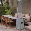 Pulse ignition Iron Glass Tube Pyramid Outdoor 40000BUT Pyramid Flame Heater